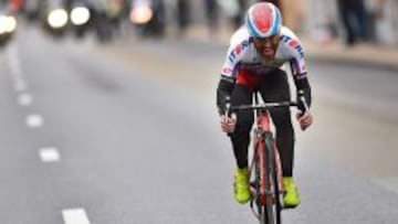 Luca Paolini, cuando gan&oacute; la Gante Wevelgem.