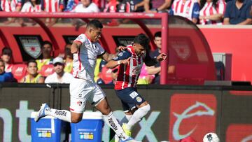 during the game Guadalajara vs Atlas, a friendly match of preparation prior to the start of the Torneo Apertura 2022 of the Liga BBVA MX, at Seatgeek Stadium, on June 18, 2022.

&lt;br&gt;&lt;br&gt;

durante el partido Guadalajara vs Atlas, - Clasico Tapatio. partido amistoso de preparacion previo al inicio del Torneo Apertura 2022 de la Liga BBVA MX, en el Estadio Seatgeek, el 18 de Junio de 2022.