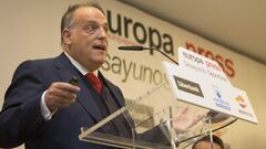 Tebas, sobre la violencia: "Ha sido una de las peores semanas"