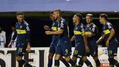 Boca visita a un necesitado San Martín