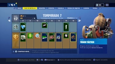 Fortnite Temporada 7: Todos los skins y recompensas del Pase de Batalla