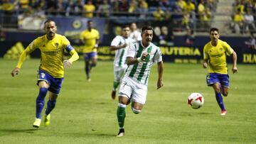 Sigue el C&aacute;diz-Betis en vivo y directo online, partido de los dieciseisavos de Copa del Rey. Hoy, 23 de octubre, a partir de las 21:30 horas, en AS