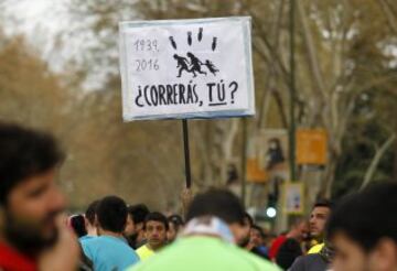 Las imágenes de la Media Maratón por las calles de Madrid