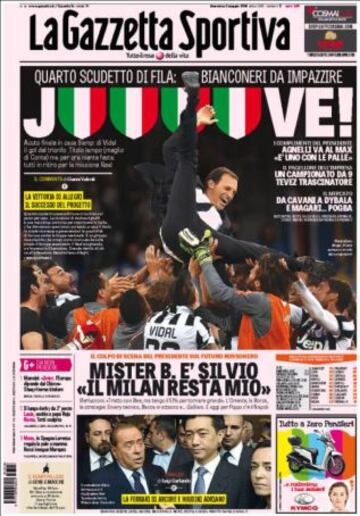 Portadas de la prensa deportiva