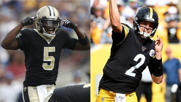 Con las lesiones de Roethlisberger y Brees, Steelers y Saints son los primeros contendientes que se ven forzados a echar mano de la banca.