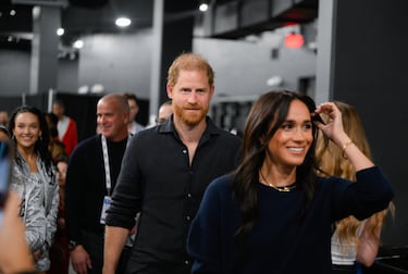 Príncipe Harry, duque de Sussex, y Meghan Markle, actriz estadounidense.