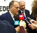 Tebas: "La FIFA no va a dejar fuera del Mundial a España"