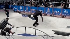 Una leyenda del skate encantó a sus fanáticos en Chile con esta escena: ¡no se puede creer!