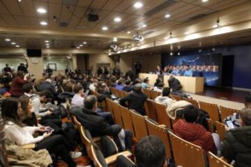 Rueda de Prensa de Maurizio Sarri, Callejón y Albiol.