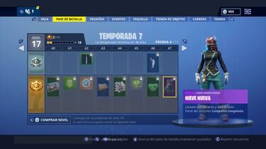 Fortnite Temporada 7: Todos los skins y recompensas del Pase de Batalla