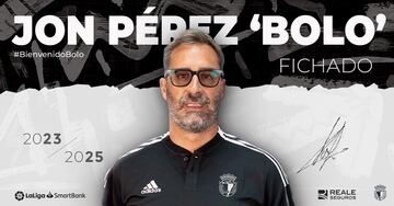 Jon Pérez Bolo, nuevo entrenador de Burgos.