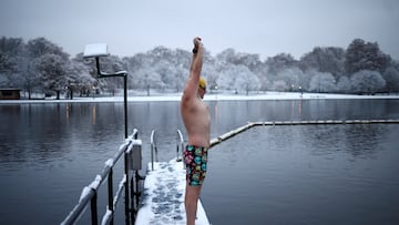Cold plunge therapy and its benefits: “A powerful coping mechanism during periods of stress and life transition”