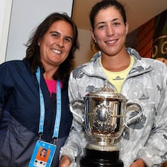 Conchita: "Muguruza debe concentrarse en el tenis"