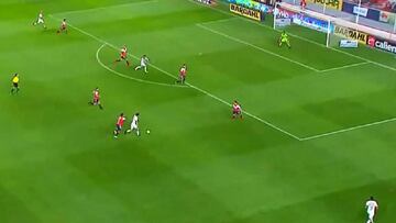 La mejor opción de gol del Mati Fernández ante Veracruz