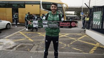 Rui Silva posa antes de viajar a Alemania. 