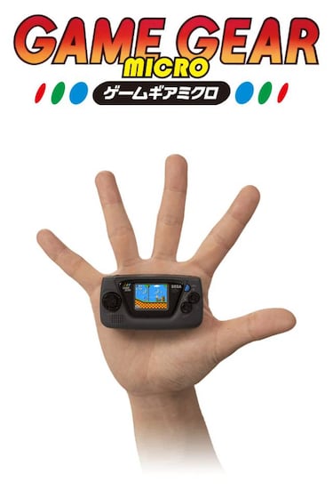 SEGA anuncia Game Gear Micro: fecha, precio, juegos y detalles