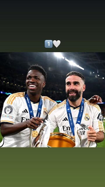 La story de Chendo en Instagram tras conocerse el ganador del Balón de Oro.