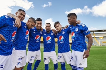 Millonarios estrenará su nueva camiseta ante Nacional en la Florida Cup. Su color es más azul y fue creada con poliéster reciclado.