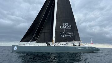 Alex Pella arranca “La vuelta a España” a bordo del Maxicat Victoria