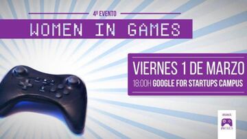 Women in Games celebra su cuarta edición el 1 de marzo