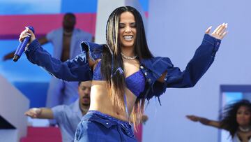 The singer seemingly addressed the rumors during her Coachella performance