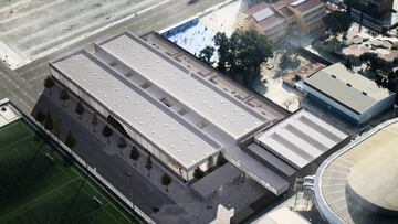 Área exterior del proyecto.