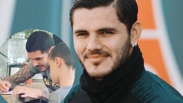 Mauro Icardi conquista las redes con su faceta de profesor de los hijos de Maxi López