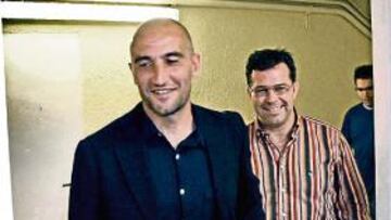 <b>COHERENCIA. </b>Pinilla dijo ayer que el Nàstic aspira a más.