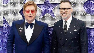 El marido de Elton John admite que tuvo dudas tras hacer el biopic del cantante