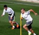 James, Benzema, Pepe y Arbeloa ya hacen trabajo de campo
