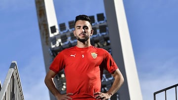 Manu Morlanes, jugador de la Ud Almería