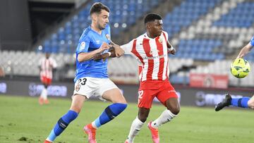 24/05/21  PARTIDO SEGUNDA DIVISION 
 ALMERIA - LOGRO&Atilde;ES 
 ANDONI LOPEZ  LARGIE RAMAZANI PABLO BOBADILLA