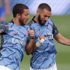 Hazard y Benzema conectan
