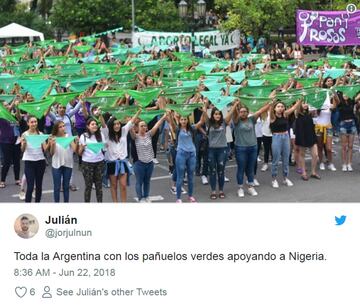 Los mejores memes del 'rezo' argentino a Nigeria