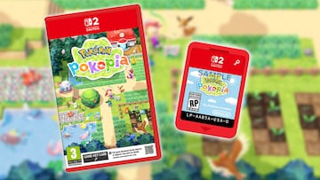 pokemon pokopia game key card tarjeta llave juego nintendo switch 2
