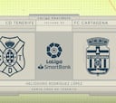 Resumen y goles del CD Tenerife vs. FC Cartagena de LaLiga SmartBank