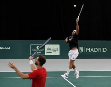 Dobles. Feliciano López y Marcel Granollers 