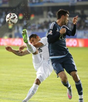 Argentina-Uruguay en imágenes