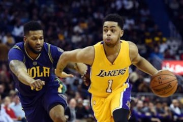 D'Angelo Russell y Alonzo Gee.