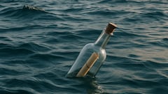 Thirteen years later, a message in a bottle thrown by a couple was found 2,000 miles away