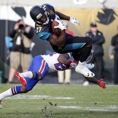 Las mejores imágenes del triunfo de los Jaguars en el EverBank Field