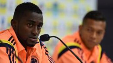 Jackson Martínez en rueda de prensa.