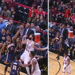 Ca-nas-tón con 'sello Mirotic': ¡Vaya cara se le quedó a Young!