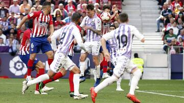 27/04/19 PARTIDO PRIMERA DIVISION
ATLETICO DE MADRID - VALLADOLID
POSIBLE MANO PENALTI DE ARIAS