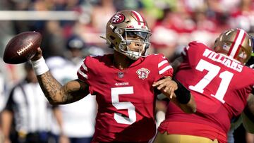 El head coach Kyle Shanahan tomó la decisión luego de que la lesión del quarterback Jimmy Garappolo no evolucionó de la mejor manera durante la semana.