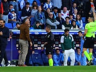 21/03/26 PARTIDO PRIMERA DIVISION
RCD ESPANYOL - GETAFE
DIAZ DE MERA ESCUDEROS TARJETA ROJA JOSE BORDALAS