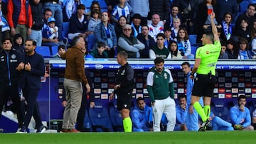 21/03/26 PARTIDO PRIMERA DIVISION
RCD ESPANYOL - GETAFE
DIAZ DE MERA ESCUDEROS TARJETA ROJA JOSE BORDALAS