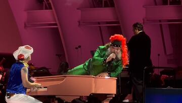 Jack Black interpreta la canción “peaches” en directo en los Game Awards