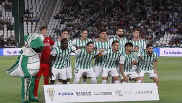 Once titular del Córdoba ante el Racing de Santander