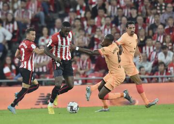 Iñaki Williams y Geoffrey Kondogbia